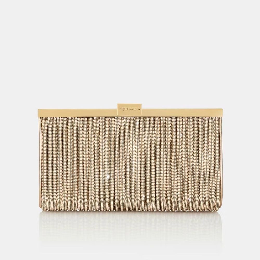 Aquazzura Sundance Crystal Clutch
